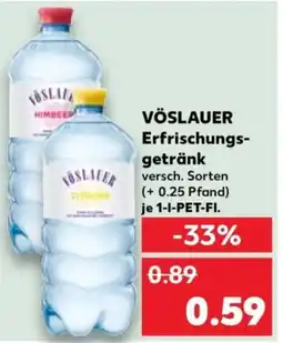 Kaufland VÖSLAUER Erfrischungs getränk Angebot