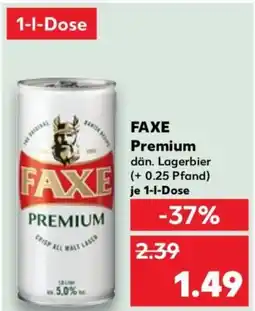 Kaufland FAXE Premium Angebot
