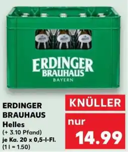 Kaufland ERDINGER BRAUHAUS Helles Angebot