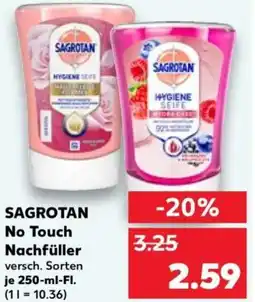 Kaufland SAGROTAN No Touch Nachfüller Angebot