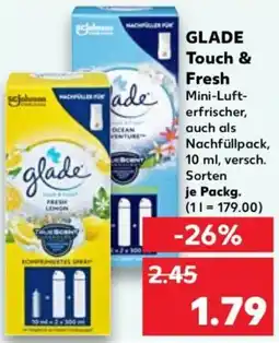 Kaufland GLADE Touch & Fresh Angebot