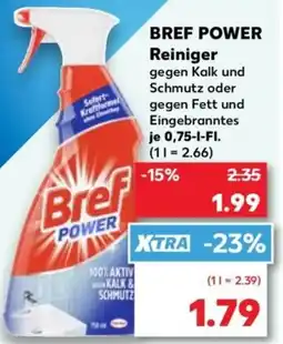 Kaufland BREF POWER Reiniger Angebot
