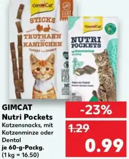 Kaufland GIMCAT Nutri Pockets Angebot