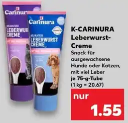 Kaufland K-CARINURA Leberwurst Creme Angebot