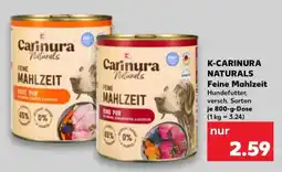 Kaufland K-CARINURA NATURALS Feine Mahlzeit Angebot