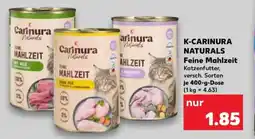 Kaufland K-CARINURA NATURALS Feine Mahlzeit Angebot