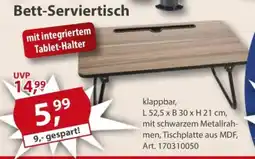 Sonderpreis Baumarkt Bett-Serviertisch Angebot