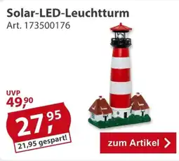 Sonderpreis Baumarkt Solar-LED-Leuchtturm Angebot