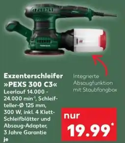 Kaufland PARKSIDE Exzenterschleifer PEXS 300 C3 Angebot