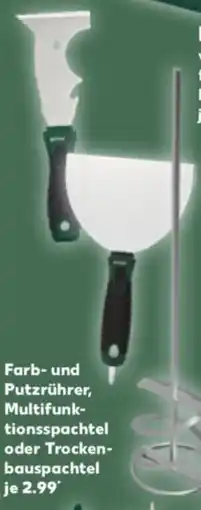 Kaufland PARKSIDE Farb- und Putzrührer, Multifunktionsspachtel Angebot
