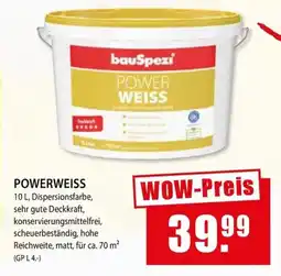 bauSpezi bauSpezi POWER WEISS Angebot