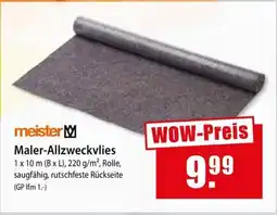 bauSpezi meister Maler-Allzweckvlies Angebot