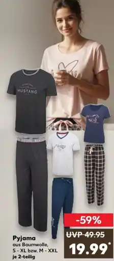 Kaufland MUSTANG Pyjama Angebot