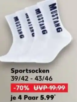 Kaufland MUSTANG Sportsocken Angebot