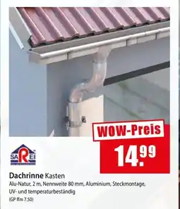 bauSpezi SAREi Dachrinne Kasten Angebot