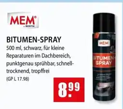 bauSpezi MEM BITUMEN-SPRAY Angebot