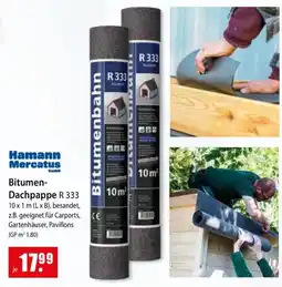 bauSpezi Hamann Mercatus Bitumen- Dachpappe R 333 Angebot