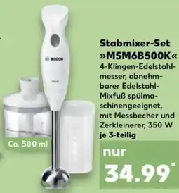 Kaufland BOSCH Stabmixer-Set MSM6B500K Angebot