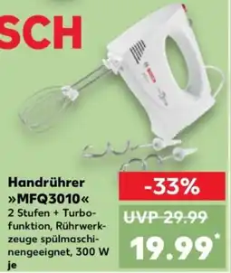 Kaufland BOSCH Handrührer MFQ3010 Angebot