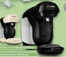 Kaufland BOSCH Kapselkaffee maschine Tassimo Style TAS112E/117E Angebot
