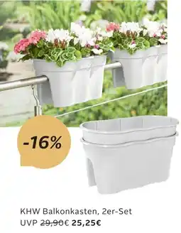 OTTO KHW Balkonkasten, 2er-Set Angebot