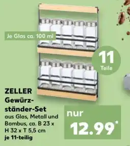 Kaufland ZELLER Gewürzständer-Set Angebot