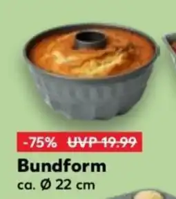 Kaufland KAISER Bundform ca. Ø 22 cm Angebot
