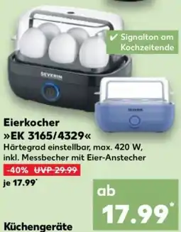 Kaufland SEVERIN Eierkocher EK 3165/4329 Angebot