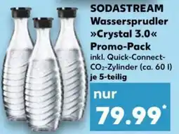 Kaufland SODASTREAM Wassersprudler Crystal 3.0 Promo-Pack Angebot