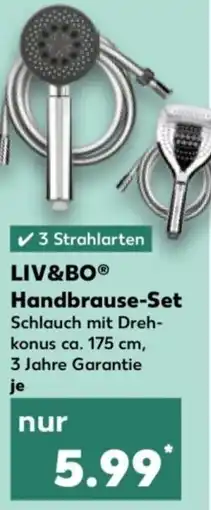 Kaufland LIV&BO Handbrause-Set Angebot