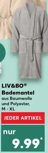 Kaufland LIV&BO Bademantel Angebot