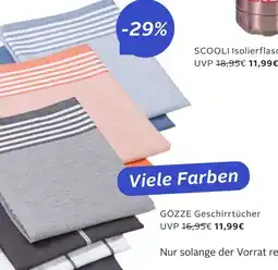OTTO GÖZZE Geschirrtücher Angebot