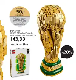OTTO LEGO Offizieller Pokal der FIFA Fußball-Weltmeisterschaft Angebot
