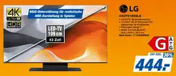 expert Techno Land LG 43UT91006LA Angebot