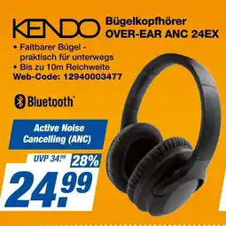 expert Techno Land KENDO Bügelkopfhörer OVER-EAR ANC 24EX Angebot