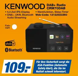 expert Techno Land KENWOOD DAB+ Radio CRM70DAB Angebot