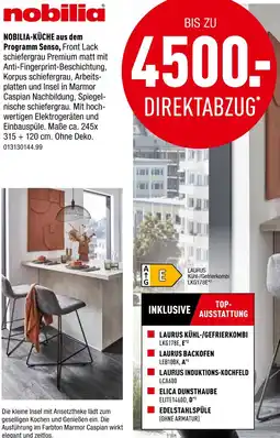 Möbel Wallach Nobilia küche aus dem programm senso Angebot