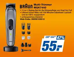 expert Techno Land BRAUN Multi-Trimmer MGK7440 Angebot