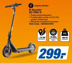 expert Techno Land Segway-Ninebot E-Scooter E2 PRO D Angebot