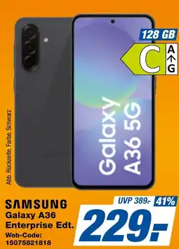 expert Techno Land SAMSUNG Galaxy A36 Enterprise Edt. Angebot