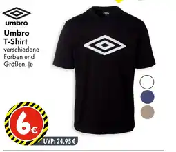 TEDi Umbro T-Shirt Angebot