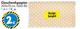 TEDi Geschenkpapier Angebot