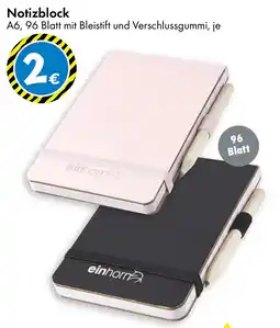 TEDi einhorn Notizblock Angebot