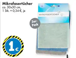 TEDi Mikrofasertücher Angebot