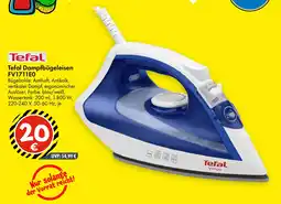 TEDi Tefal Dampfbügeleisen FV1711E0 Angebot