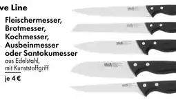 TEDi Exclusive Line Fleischermesser, Brotmesser, Kochmesser, Ausbeinmesser oder Santokumesser Angebot