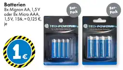 TEDi TEDI POWER Batterien 8er- Pack Angebot