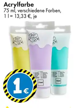 TEDi Acrylfarbe Angebot