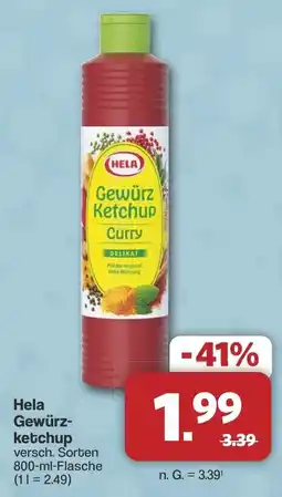 Famila Nord West Hela Gewürzketchup Angebot