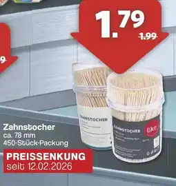 Famila Nord West Zahnstocher Angebot